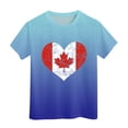 thumbnail image 4 of TZEWGL Tees For Newborn Summer Short Sleeve Crewneck Graphic Print Basic Top For Toddlers size 10-11T, 4 of 4