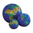 thumbnail image 2 of Replogle Globes RE-15601 Globe Topographique Gonflable 12 Po, 2 of 3