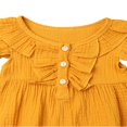 thumbnail image 4 of Combinaison pour Bébé Fille à Boutons, Manches Courtes, Vêtements Unis, 4 of 5