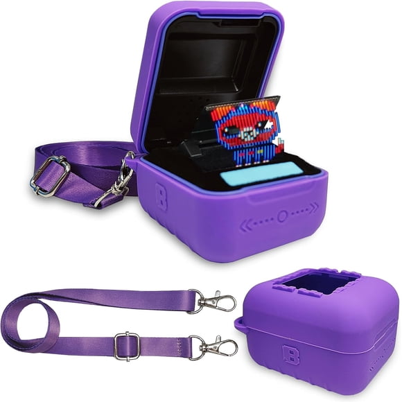 Étui en Silicone pour Jouet Interactif Bitzee Animal de Compagnie Numérique et Étui, Housse de Protection pour Accessoires d'Animaux Électroniques Virtuels Bitzee (pour 15 Animaux Originaux)