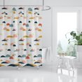 thumbnail image 1 of Mainstays Peva Cresent Shower Curtain, 1 of 1