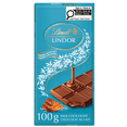 thumbnail image 1 of Lindt LINDOR Caramel & Sea Salt Milk Chocolate Bar, 100g, 1 of 6