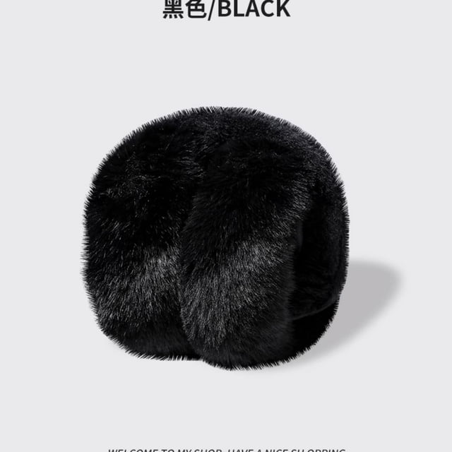 EGNMCR Folding Ear Muffs With Warm Ear Covers For Winter p olyester