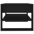 thumbnail image 2 of vidaXL Coffee Table Black 102x55x45 cm Engineered Wood, 2 of 4