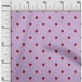 thumbnail image 1 of oneOone Tissu Popeline de Coton Imprimé Fraise pour Couture BTY 42 Pouces de Large, 1 of 4