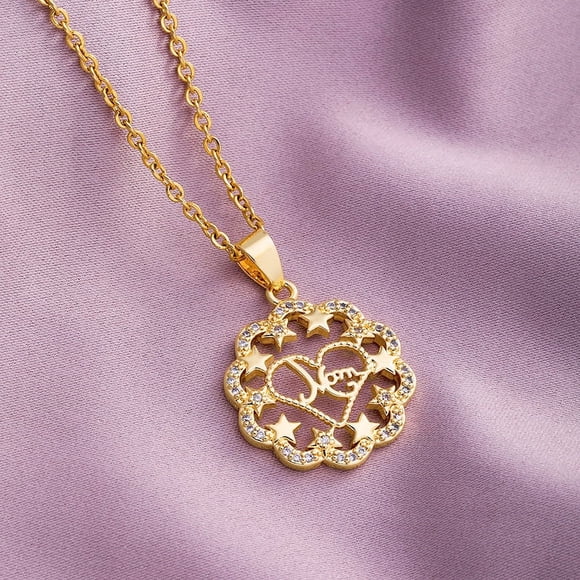 Nvzi Mother's Day Gift Ideas - Mothers Day Necklace for Mom Mothers Day Gifts for Mom from Son Gifts for Her Mom Gifts for Mothers Day Grandma Mothers Day Gift(C)