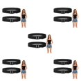 thumbnail image 1 of Wisewang 2piece Adjustable Stretch Flat Buckle Belts Wide Application Wear With Comfort 5Set, 1 of 6
