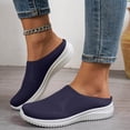 thumbnail image 2 of Mepaouo Womens Backless Sneakers Casual Slip on Mule Shoes Arch Support Walking Mesh Slide Sandals, 2 of 5