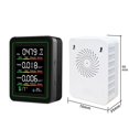 thumbnail image 2 of Air Quality Detector 5-In-1 For Smart Air Quality Monitor For Indoor 400-5000 PPM Carbon Dioxide Detector Home Improvement, 2 of 9