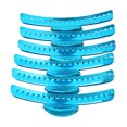 thumbnail image 3 of Clip de Coiffage, Pince de Section de Cheveux Résistant à l'Usure 6pcs Grand pour l'Exercice, 3 of 8