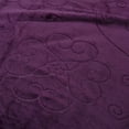 thumbnail image 2 of JML Warm Fleece Blanket, 1 Ply Lightweight Embossed Bed Blanket, Queen (75"x 91"), 2 of 7