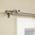 thumbnail image 4 of Better Homes & Gardens 5/8" Plated Brushed Nickel Adjustable Add on Curtain Rod Kit, 32"-120", 4 of 5