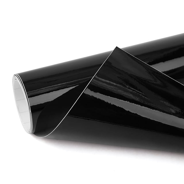 Unique Bargains Gloss Bubble Free Air Release Self Adhesive Car Vinyl Film Wrap Sticker Decal