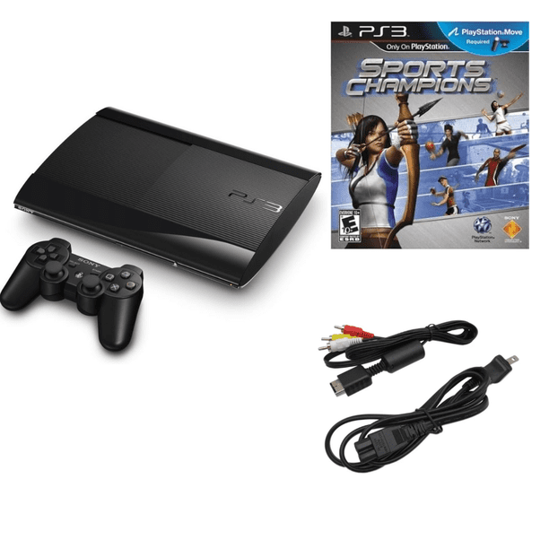 Sony - Playstation 3 PS3 Super Slim Game Console 250GB and Sports