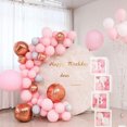 thumbnail image 2 of Baby Girl Birthday Party Decorations Letters Box Kit White Transparent Boxes Wedding Confession Scene Arrangement Balloon Gift Box, 2 of 9