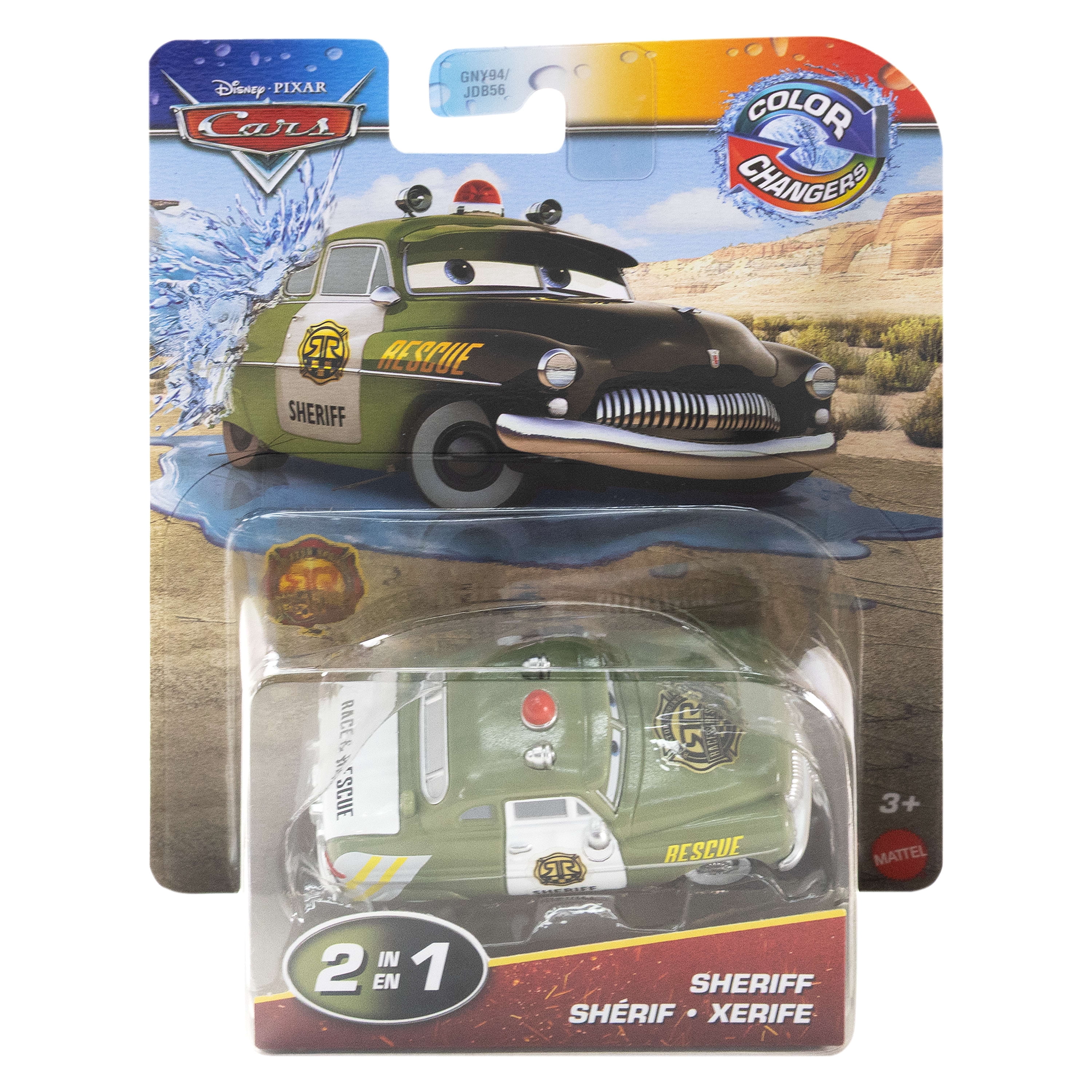 Disney and Pixar Cars Color Changers Sheriff