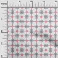 thumbnail image 1 of oneOone Cotton Silk Fabric Square & Triangle Geometric Print Fabric By Yard 42 Inch Wide, 1 of 4