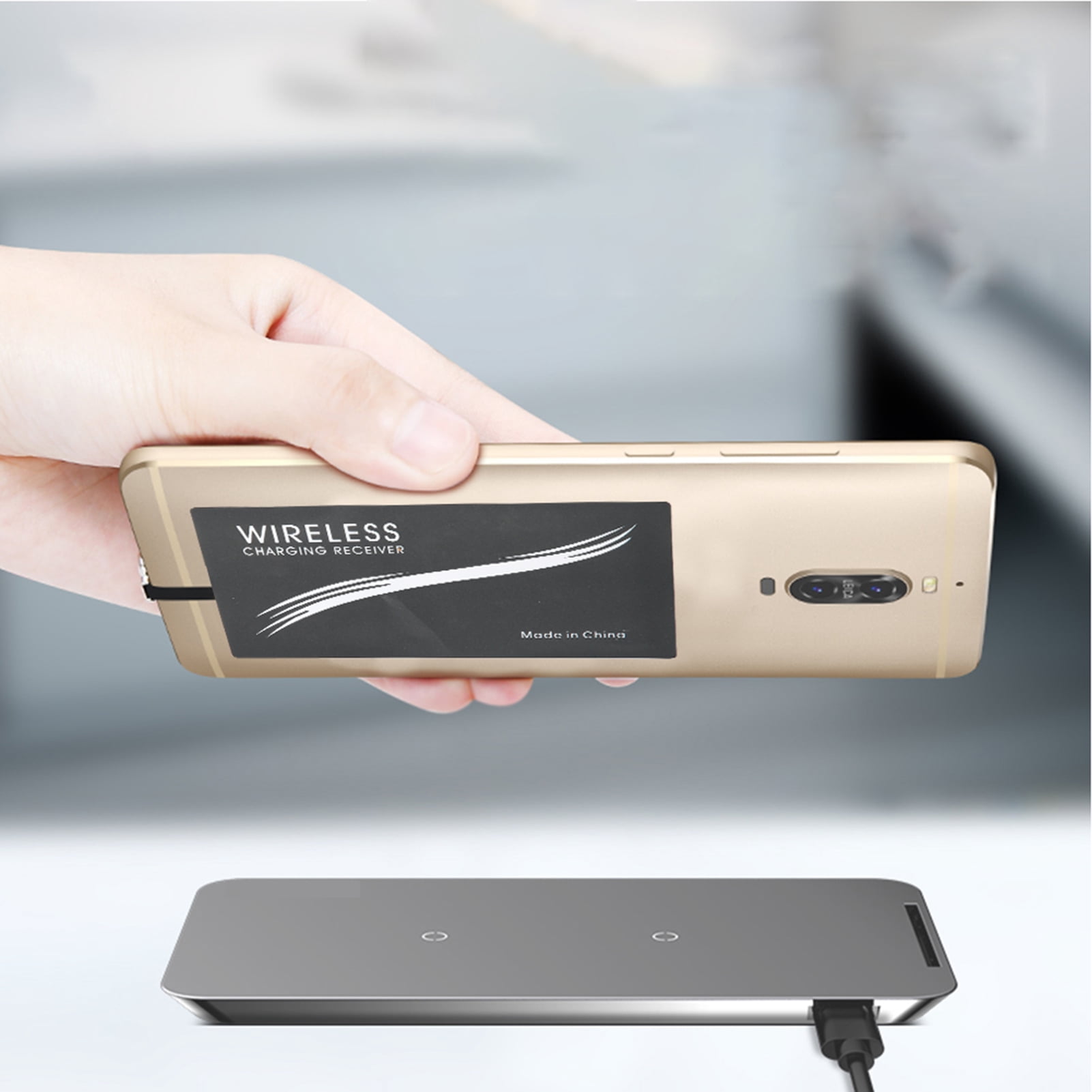 Small Size Design Stable Performance Wireless Charger Receiver, Wireless Charger Adapter, For Mobile Phones