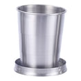 thumbnail image 1 of HOZADOIE The Cup Home Essentials Steel Travel Telescopic Collapsible Shot Glass Emergency Pocket Cup, 1 of 9