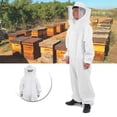 thumbnail image 3 of Comfortable Professional Beekeeper Suit with Easy Access for Male and Female White L, 3 of 8