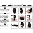 thumbnail image 4 of Embouts pour Femmes 360 Embout 3D avec Pince à Cheveux avec Cheveux Clairsemés Embouts de 18 Pouces Pièces pour Femmes, 4 of 4