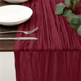 thumbnail image 2 of VogueV table runners 90x180cm long - Boho Dining Decor Red, 2 of 4