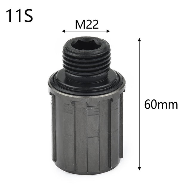 LEFU pour Vélo de Montagne Bicyclette Corps de Moyeu en Acier Cassette 8-11 Vitesses Compatible avec pour Quandlo NovaTec Fastace Corps de Roue Libre avec Rondelle pour Composants de Cyclisme (Rouleau Noir)