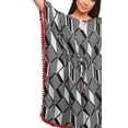 thumbnail image 4 of Moomaya Robe Courte de Caftan de Plage, Robe de Couverture Imprimée, Kaftan pour Femmes, Tenue de Plage, Couverture, 4 of 4