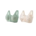 thumbnail image 1 of Birdeem Womans Comfortable Lace Breathable Bra Underwear No Rims, 1 of 3