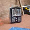 thumbnail image 5 of Comfort Zone Compact Portable Electric Utility Space Heater Personal Fan, Black, 5 of 5