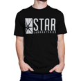 thumbnail image 1 of Flash T-Shirt Noir Star Labs - Très Grand, 1 of 4