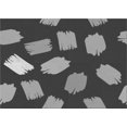 thumbnail image 1 of Ahgly Tapis Rectangulaire Lavable en Machine Intérieur Transitionnel Gris Canon, 6 Pieds x 9 Pieds, 1 of 7