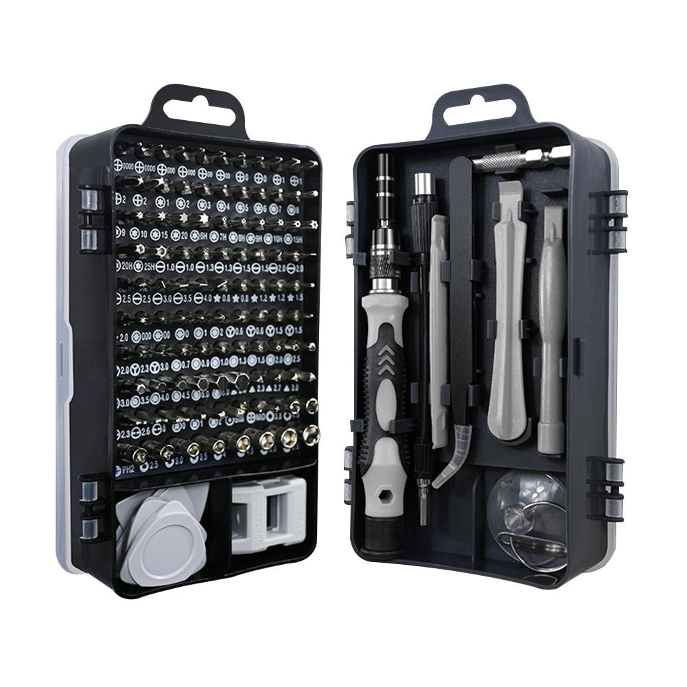 115-in-1 Repair Screwdriver Set with Case Precision Tool Magnetic Mini Kits