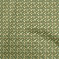thumbnail image 1 of oneOone Coton Flex Vert Clair Tissu Asiatique Rétro Floral Robe Tissu Tissu Imprimé par la Cour 40 Pouces de Large, 1 of 4
