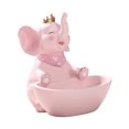 thumbnail image 4 of serony Hallway Decor Cute Replacement Vivid Bedroom Stationery Animal Living Room Snack Remote Control Stationery Key Storage Holder Container Pink Type 3, 4 of 8