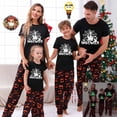 thumbnail image 1 of TIMIFIS Pyjamas d'Halloween Assortis pour la Famille Ensembles Assortis 2 Pcs Pyjamas d'Halloween Phosphorescents Pyjama Tenue de Nuit Combinaison Toile d'Araignée Fantômes Citrouille Squelette Arbre Pyjama Haut et Pantalon Tenue Vêtements de Maison Pyjamas 12-18 Mois, 1 of 4
