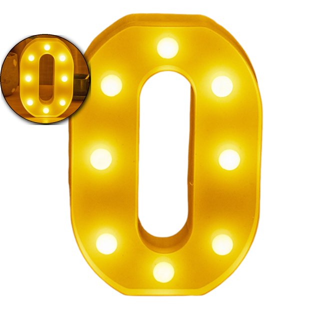 Dvruxg Light Up Letters, Led Letter Lights 26 Alphabet, Decorative Lighted Letter, Battery Powered Led Marquee Letters for Party, Bar, Night Light, Home Decor