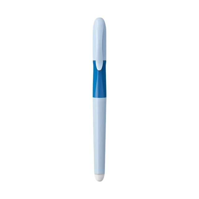 Blue No Sharpening Pencil With Eraser Eternal Pencil For Writing Drawing Durable Plastic Pencil With Replaceable Tip Beginner Practice Pencil For School Office 5.5 Inch Length