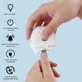 thumbnail image 2 of Electric Automatic Nail Clipper with Light & 2 Speeds,Fingernail Cutter and File 2 in 1 Design, Nail Scraps Storage,USB Rechargeable Safety Fingernail Trimmer for Baby, Kids, Seniors and Adult, 2 of 10