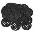 thumbnail image 1 of Almencla Rond Noir Pot de Fleurs Trou Maille Coussin, Bonsaï Sol Maille Tapis pour le Drainage et 2.5cm_100Pcs, 1 of 6