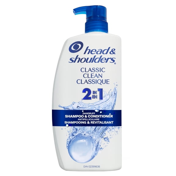 Head & Shoulders Classic Clean 2-in-1 Anti-Dandruff Shampoo + Conditioner, 835ML