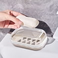 thumbnail image 1 of TopLLC Closet Organizers and Storage, Organization and Storage, Storage Bins Counter Top Soap Container Plastic Soap With Lid Bar Soap Portable Soap Case With Water Tray Soap Easy To Wash Soap Storage, 1 of 6