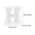 thumbnail image 2 of TIMIFIS Resin Mould Large Alphabet Epoxy Resin Mould English Letter Alphabet Letter Kitchen Gadgets, 2 of 2