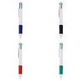 thumbnail image 1 of 4 Color in 1 Ballpoint Pen (0.7Mm), Multicolor Retractable Pen for Note Taking and Journaling, Assorted inks Smooth Writing Pen for Schol Office Supplies , 4 Pcs, 1 of 9