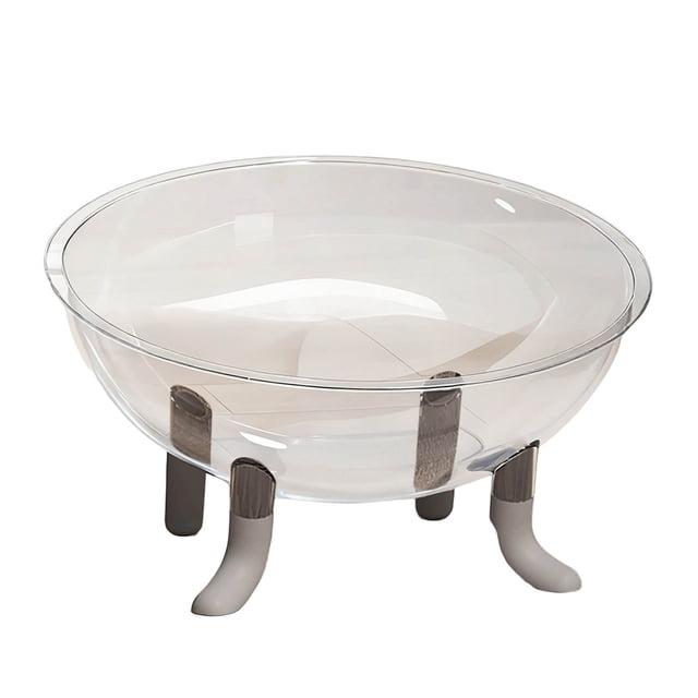Lit pour Animaux en Acrylique Surélevé pour Chats Robuste Durable Frais Confortable Mobilier d'Intérieur