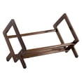 thumbnail image 2 of TASTAN Magazine Holder, Bamboo Desktop Bookshelf - Retro Tilting Magazine Holder | Sturdy Storage Rack for Books/Files | Space-Saving Office Organizer, Office Organizer, Coffee, 2 of 7