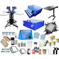thumbnail image 1 of INTBUYING Full Set Silk Screen Printing Machines Kit Press Printer Flash Dryer with Exposure, 1 of 5