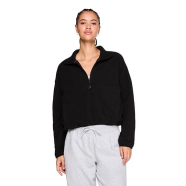 Athletic Works Women's Half Zip Sweatshirt
