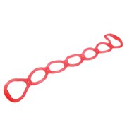 Essen 7 Holes Elastic Silicone Fitness Pilates Exercise Yoga Resistance Band Rope