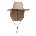thumbnail image 1 of Top Headwear Chapeau Bob Safari Explorer avec Couvre-Cou à Rabat - Beige, Petit, 1 of 2